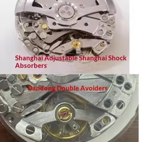Nouvel accessoire de montre mécanique automatique à 6 aiguilles avec double amortissement de chocs, mouvement Dandong 4131