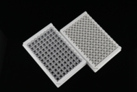 Plaque ELISA détachable 96 puits avec cadre blanc et mur transparent Produit de fournitures de laboratoire