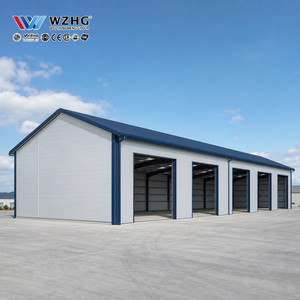 Taller Industrial de Acero de Bajo Costo con Sistema de Estructura de Vigas en H de Gran Envergadura - Product Image 1