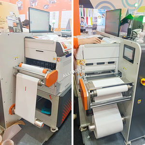 Imprimante d'autocollants de logo entièrement automatique CMYKW Imprimante d'étiquettes laser vinyle étanche auto-adhésive <span class=keywords><strong>Machine</strong></span> d'impression d'étiquettes à toner numérique - Product Image 3