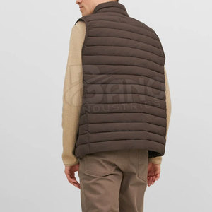 Gilet bouffant meilleur prix polyester fait hommes gilet bouffant couleur unie vente en ligne hommes gilet bouffant - Product Image 2