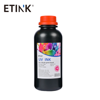 Encre UV souple et résistante aux fissures, 1000 ml, pour imprimantes Ricoh G5G6, encres d'impression, étiquettes d'impression, artisanat d'impression