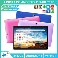 Tablette Métal Idino Haute Performance Android 11 P+G Quad Core 7 Pouces 2Go 32Go USB Disque Dur Wifi PC Portable Pas Cher
