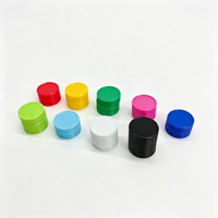 Jetons concaves en plastique de 25 mm, colorés, personnalisables, pour jeux de comptage pour enfants, pièces de monnaie vierges en plastique pour récompenses mathématiques et marqueurs