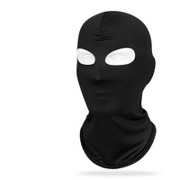 Балаклава JX Cycling с полной защитой лица, с возможностью нанесения логотипа, 2 или 3 отверстия, для мужчин, спортивная, из гипертеплой ткани спандекс, с принтом