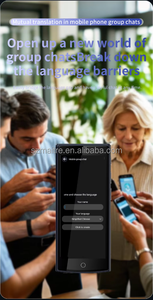 Mini <span class=keywords><strong>Traduttore</strong></span> Istantaneo ChatGPT con SIM 4G, Traduzione Vocale Bidirezionale in 142 Lingue, Registrazione, Traduzione di <span class=keywords><strong>Foto</strong></span> e <span class=keywords><strong>Testo</strong></span> - Product Image 6