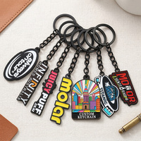 Porte-clés Personnalisés en Alliage de Zinc OEM, Émail Dur/Souple 2D/3D, avec Logo, Souvenir en Métal pour Vente en Gros