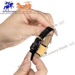 Classic Rectangular Roman Numeral Dial Quartz Watch with Black Leather Strap Elegant Vintage Dress Watch for Women - Product Image 2