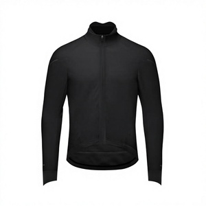 WOSAWE Vente en gros de maillots de cyclisme réfléchissants sans couture pour hommes, respirants, à manches longues, pour la course sur route, séchage rapide - Product Image 6