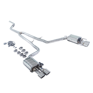 GFC / Applicable aux Jaguar XF XFL 2.0T 2013-2017, silencieux d'échappement de <span class=keywords><strong>voiture</strong></span> haute performance OEM Catback Valvetronic 304SUS - Product Image 4