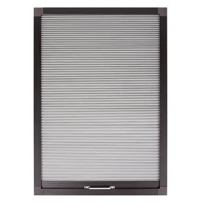 Blackout honeycomb fabric with side track manual cellular roof honeycomb sky light blinds