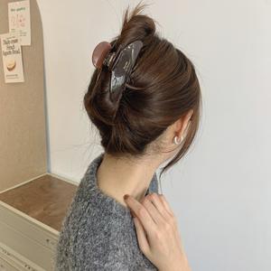 Pinza para el Cabello de Acetato Grande de 11 cm Liwu con Logo Personalizado y Letras Doradas de Alta Calidad, Estilo Vintage Francés de Color Sólido, Ecológica para Uso Diario - Product Image 6