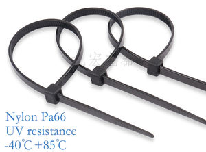 Jiuhongは、高品質の耐久性のあるケーブルタイを備えたサンプルナイロン66ケーブルジップタイのセルフロック電気配線を提供します - Product Image 3
