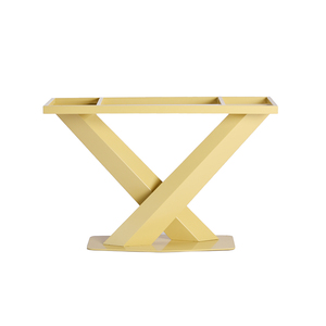 Uitklapbare eettafel met metalen frame, industriële stijl, verstelbare lengte, zwaar uitgevoerde tafel voor commercieel banket en buitengebruik - Product Image 6
