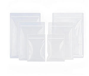 Bolsa de Almacenamiento de Alimentos Transparente, Gruesa, con Fondo Plano y Autosellable, Diseño Esmerilado, a Prueba de Humedad para Productos Secos - Product Image 2