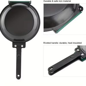 กระทะสองด้านเคลือบสารกันติด สำหรับอบ ทอด แพนเค้ก เค้ก ไข่เจียว - Product Image 4