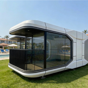Low Cost Modular Container <strong>House</strong> with Luxury Modern Design Smart Control System Intelligent Entry Door for School Use - Product Image 3