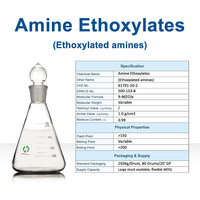 Éthoxylates d'amine CAS 61791-26-2, solvant industriel, intermédiaire organique, haute pureté