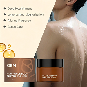 Crema Corporal Perfumada para Hombre de Marca Privada, Cuidado Diario Corporal, Crema Hidratante Profunda No Grasosa, Crema Corporal Personalizada OEM/ODM para Hombre - Product Image 4