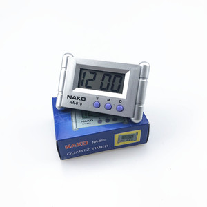 Nako Digital <b>Clock</b> Na-810 Rectangle <b>Battery</b> Operated Day Date Display - Product Image 5