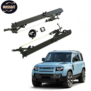 MASSAIT - Estribos Laterales Retráctiles Eléctricos Originales para Land Rover <span class=keywords><strong>Defender</strong></span> 90, Modelos 2003-<span class=keywords><strong>2022</strong></span>, Kits 110 130 - Product Image 1