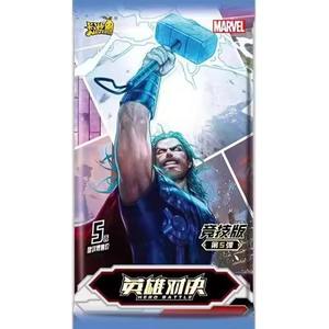Vente en gros de cartes de collection KAYOU Marvel CR MR Iron Man <span class=keywords><strong>Spider</strong></span>-Man Captain Hulk Thor Movie Game Card Toys Cadeau de Noël - Product Image 1