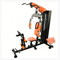 Salle de sport multifonctionnelle à domicile - Machine Smith tout-en-un pour l'entraînement de force du corps entier, équipement de fitness monoposte