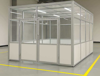 Cadre en profilé aluminium industriel 4040 sur mesure pour équipement d'automatisation, capot anti-poussière, pliage, personnalisation non standard
