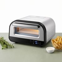 Four à pizza et à pain professionnel OEM ODM 1700W en acier inoxydable pour équipement de cuisine d'hôtel