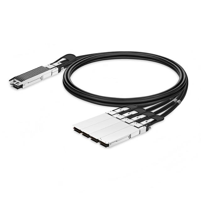 Kexint MCP7Y40-N001 800g to 4x200g OSFP Direct Attach Twinax Copper Cable 1m PVC OFNR Jacket