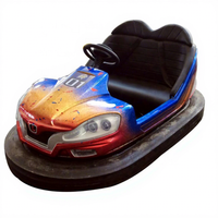Équipement de parc d'attraction télécommande électrique dodgem adulte batterie auto tamponneuse à vendre