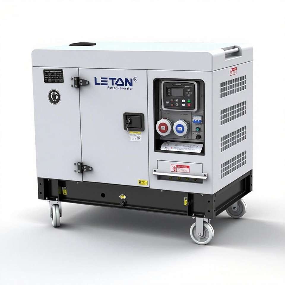 Leton LETON POWER Silent Type Portable Diesel Generators 10kw 15kw 17kw 18kw ...