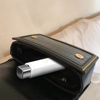 Boîte de rangement automatique portable pour fil dentaire, expédition directe usine, déverrouillage à une main, étui de voyage hygiénique