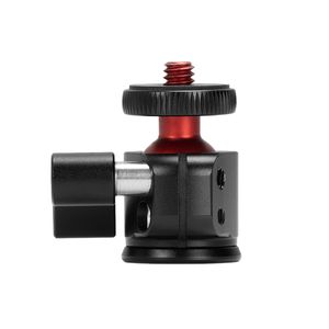 Mini rotule en alliage d'aluminium à rotation 360° pour trépied de téléphone portable et stabilisateur de caméra DSLR pour diffusion en direct - Product Image 4