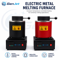 Four à arc électrique numérique pour la fusion de l'or, capacité 200 kg/h, avec creuset en graphite, machine de fusion de métaux pour l'or et l'argent