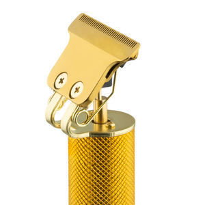 Cortadora de pelo <span class=keywords><strong>el</strong></span>éctrica profesional RAF 5W, Edición Dorada, hoja de acero inoxidable con peines ajustables y velocidad de motor de 7200RPM - Product Image 4