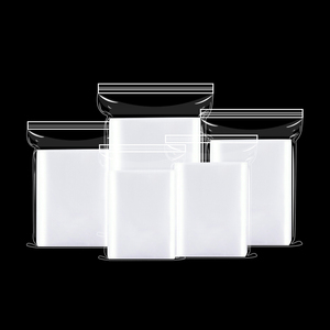 小型重型透明可重新闭合聚3x5拉链袋4mil拉链袋塑料可重复密封4x4拉链袋 - Product Image 2