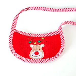 Kerst Hert Verjaardag Schattige Huisdier Slabbetje Kat Accessoires Hond Slabbetjes Kitten Puppy Benodigdheden Groothandel