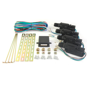 Dc 12V trung tâm Hệ thống khóa cửa điện khóa 2/5 Dây Cửa xe khóa Thiết bị truyền động xe trung tâm Hệ thống khóa cửa - Product Image 1