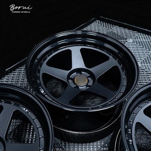 Jantes Borui 2 pièces en aluminium forgé 6061-T6, neuves, pour M3 M4 M5 AMG Corvette Camaro, jantes personnalisées forgées - Product Image 2