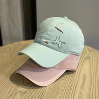 Casquette personnalisée pour papa, OEM, à large bord, couronne profonde, grande taille pour femmes