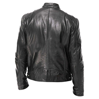 Veste en cuir PU marron pour homme de haute qualité, design décontracté avec fermeture éclair imperméable, grande taille, nouvelle arrivée en gros pour l'hiver