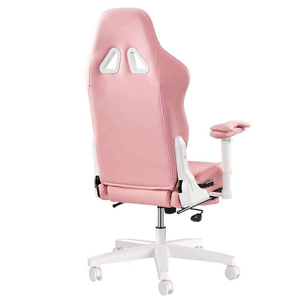 WSX0021wholesale <span class=keywords><strong>Chaise</strong></span> <span class=keywords><strong>de</strong></span> course rose à motif <span class=keywords><strong>de</strong></span> dessin animé mignon avec repose-pieds pour filles Chaises <span class=keywords><strong>de</strong></span> jeu - Product Image 6