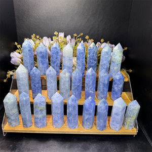 Groothandel Kristallen Ambachten Natuurlijke Blauwe Calciet Punten Helende Stenen Voor Huisdecoratie - Product Image 2