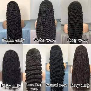 <span class=keywords><strong>Parrucca</strong></span> Frontale HD Lace 13X6 di Capelli Vietnamiti Grezzi Body Wave, Densità 250% Ricci 100% Umani Senza Colla per Donne Nere - Product Image 2