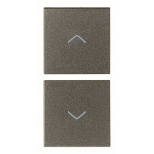 Metal Arrow Wall <b>Switches</b> 4.44 In Length Up Down Symbols For Light Control - Product Image 1