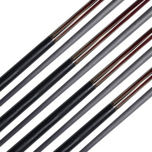 Cueelf Taco de carbono profesional Diseño de incrustaciones de madera maciza de lujo Taco de billar Ebony con <span class=keywords><strong>cocobolo</strong></span> - Product Image 5