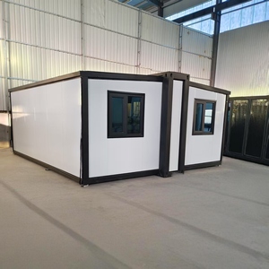 Casa Prefabricada de Lujo Blanca, Estilo <span class=keywords><strong>Villa</strong></span>, Moderna y Expandible, Tipo Contenedor, Edificio de Oficinas, Apartamento 3 en 1, de Fábrica China - Product Image 4