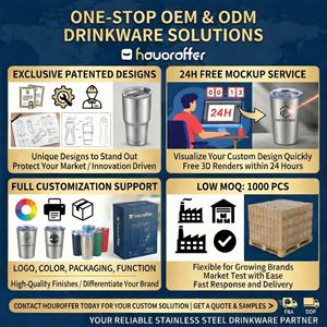 HOUROFFER 420 Vaso Aislado al Vacío de Acero Inoxidable de 600 ml para Niños con Asa y Pajita para Personalización al por Mayor - Product Image 5