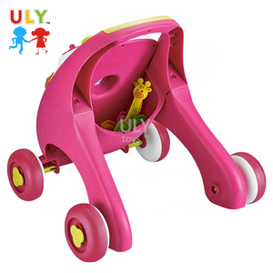 Vendita calda multifunzione per attività educativa di apprendimento del bambino passeggino giocattolo musicale girello 4 ruote di plastica per neonati - Product Image 4